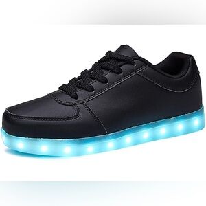 NEW IN BOX SANYES USB Charging Light Up Shoes Sports LED Shoes Dancing Sneakers